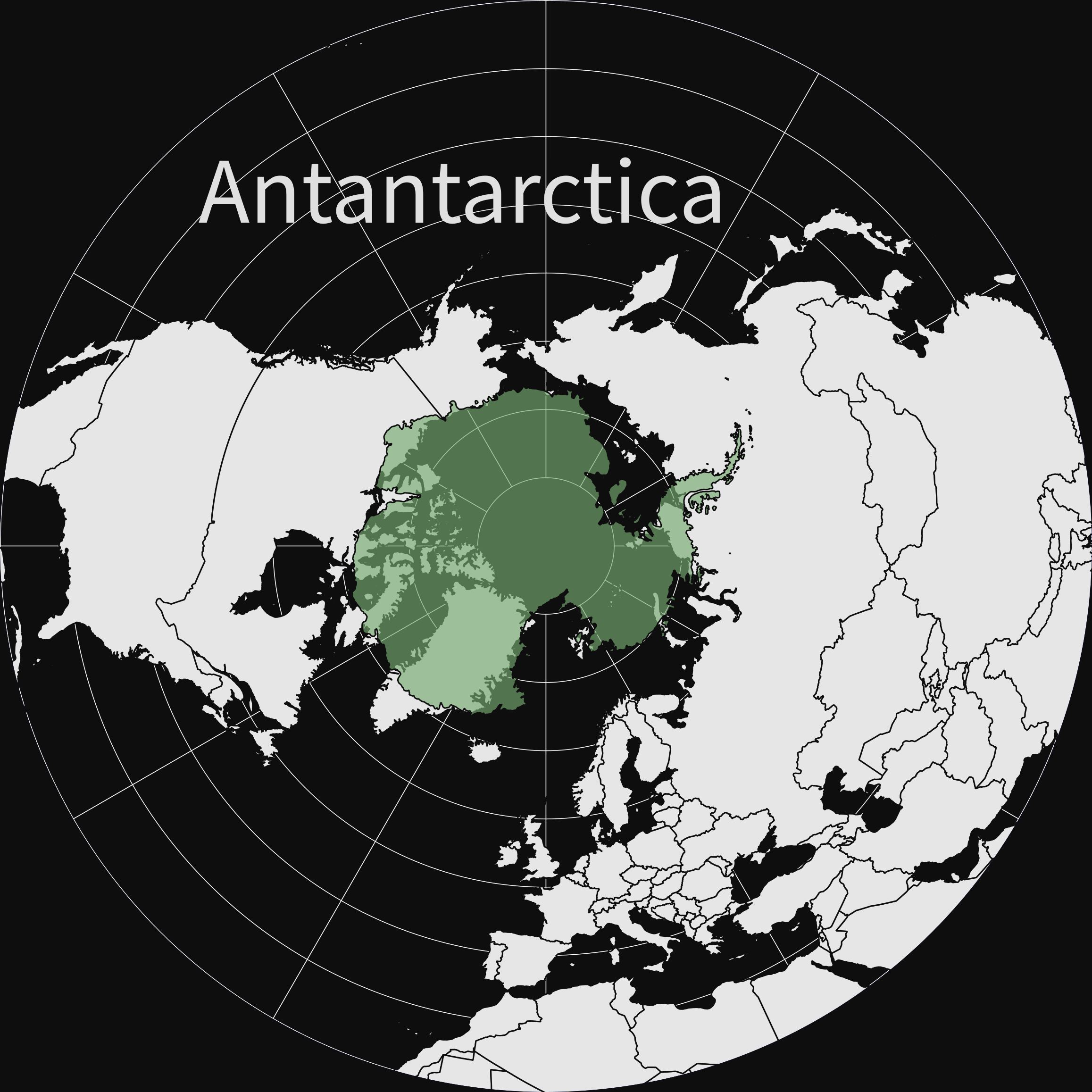 Antantarctic = Arctic